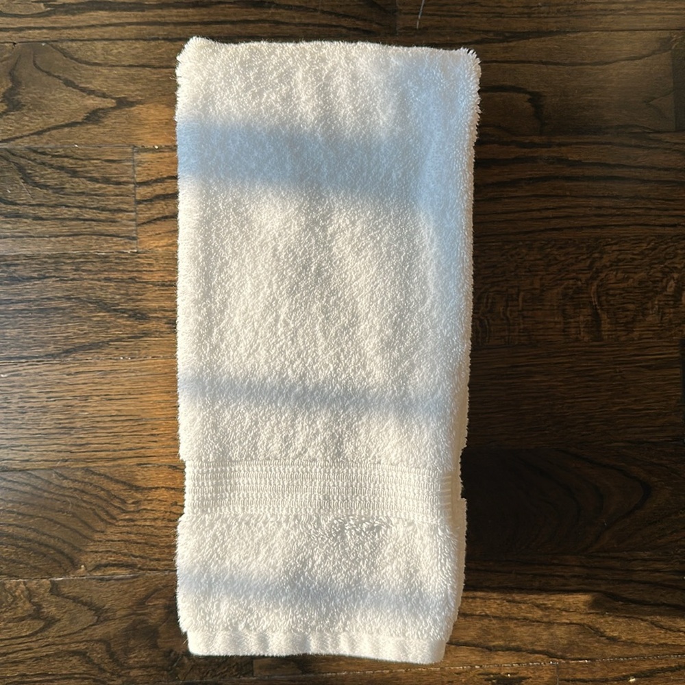 Set of 4 Hudson Park Collection hand towels